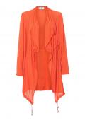 Designer-Blusenjacke orange