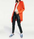 Designer-Blusenjacke orange