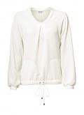 Designer-Blusenshirt ecru