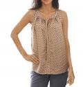 Designer-Blusentop apricot