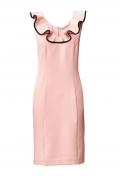 Designer-Bodyforming-Etuikleid rosa