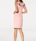Designer-Bodyforming-Etuikleid rosa