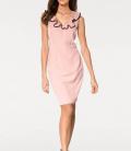 Designer-Bodyforming-Etuikleid rosa