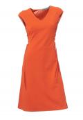 Designer-Bodyforming-Prinzesskleid orange Gr. 38