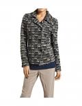 Designer-Boucléblazer marine-bunt
