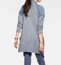 Designer-Cardigan blau