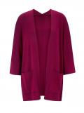 Designer-Cardigan bordeaux