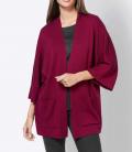 Designer-Cardigan bordeaux