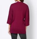 Designer-Cardigan bordeaux