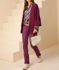 Designer-Cardigan bordeaux