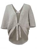 Designer-Cardigan grau