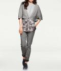 Designer-Cardigan grau