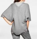 Designer-Cardigan grau