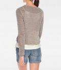 Designer-Cardigan taupe