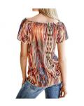 Designer-Carmenshirt bunt