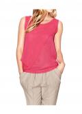 Designer-Chiffon-Blusentop koralle Gr. 38