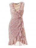 Designer-Chiffonkleid bunt