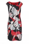 Designer-Chiffonkleid bunt