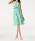 Designer-Chiffonkleid mint