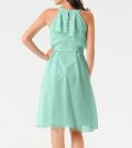 Designer-Chiffonkleid mint