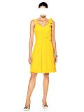 Designer-Cocktailkleid gelb Gr.34