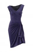 Designer-Cocktailkleid lila