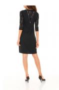 Designer-Cocktailkleid schwarz