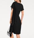 Designer-Cocktailkleid schwarz