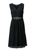 Designer-Cocktailkleid schwarz