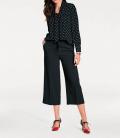 Designer-Culotte schwarz
