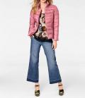 Designer-Daunenjacke rosé