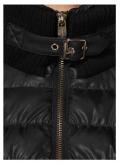 Designer-Daunenjacke schwarz