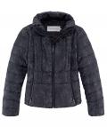 Designer-Daunenjacke schwarz Gr. L