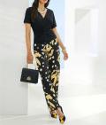 Designer-Druckhose bunt