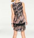 Designer-Druckkleid bunt