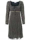 Designer-Druckkleid bunt
