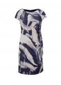 Designer-Druckkleid bunt