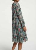 Designer-Druckkleid bunt