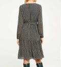 Designer-Druckkleid bunt