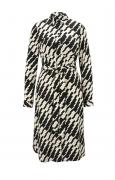 Designer-Druckkleid bunt