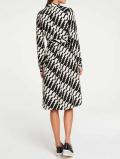 Designer-Druckkleid bunt