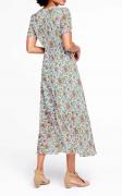 Designer-Druckkleid bunt