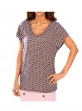 Designer-Druckshirt bunt