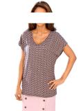Designer-Druckshirt bunt