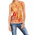 Designer-Druckshirt bunt