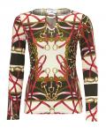 Designer-Druckshirt bunt