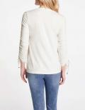 Designer-Druckshirt creme-bunt