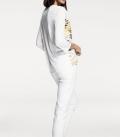 Designer-Druckshirt ecru