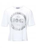 Designer-Druckshirt ecru
