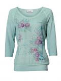 Designer-Druckshirt mint